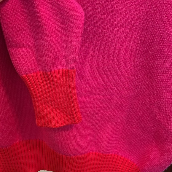 Apricot Women’s Fuchsia sweater size 6 - Picture 4 of 4